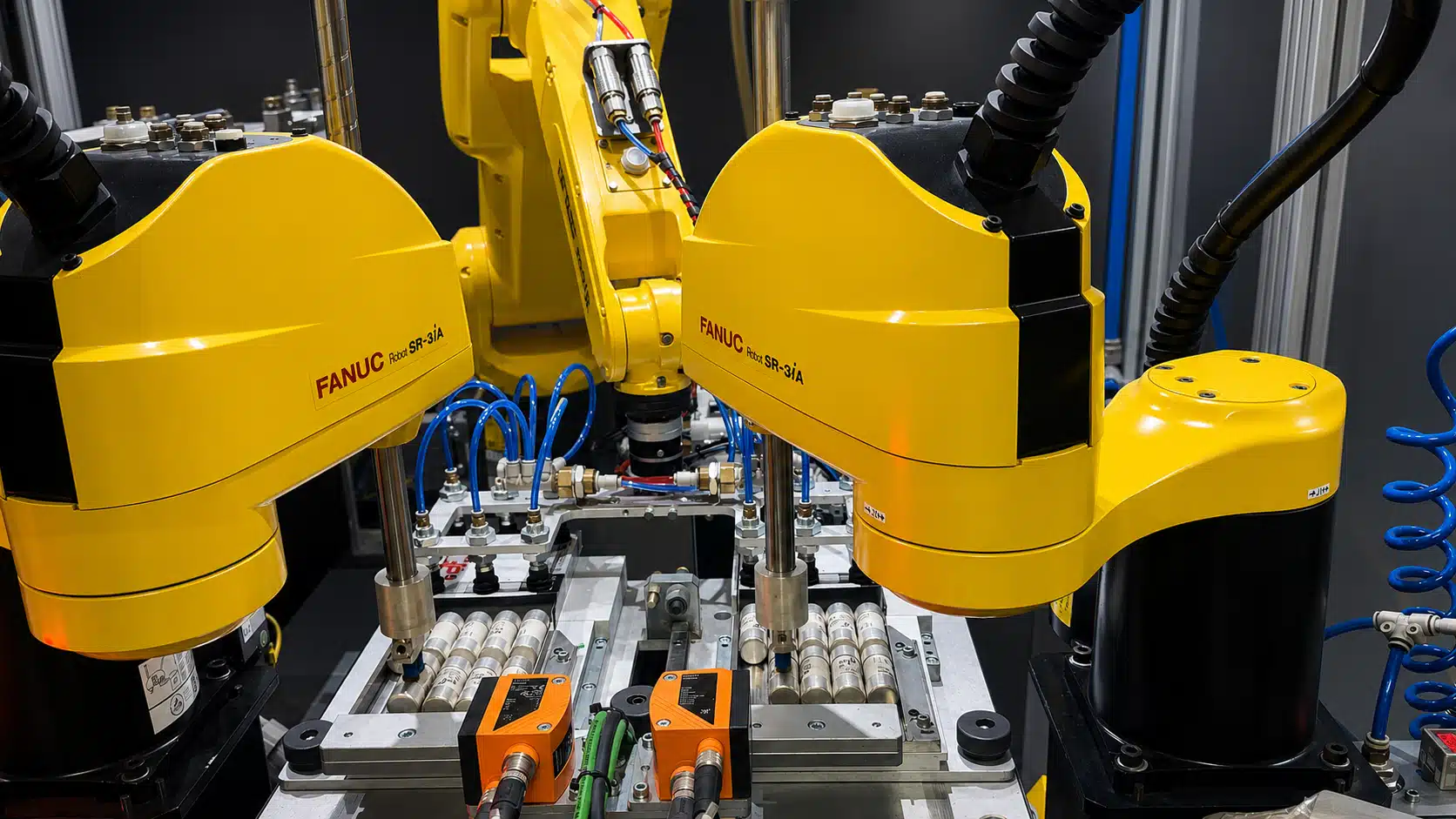 Robotics in our electrical protection factory